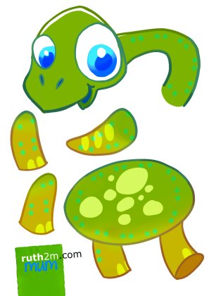 ruth2m IMPRIMIBLE GRATIS COSERbrontosaurio