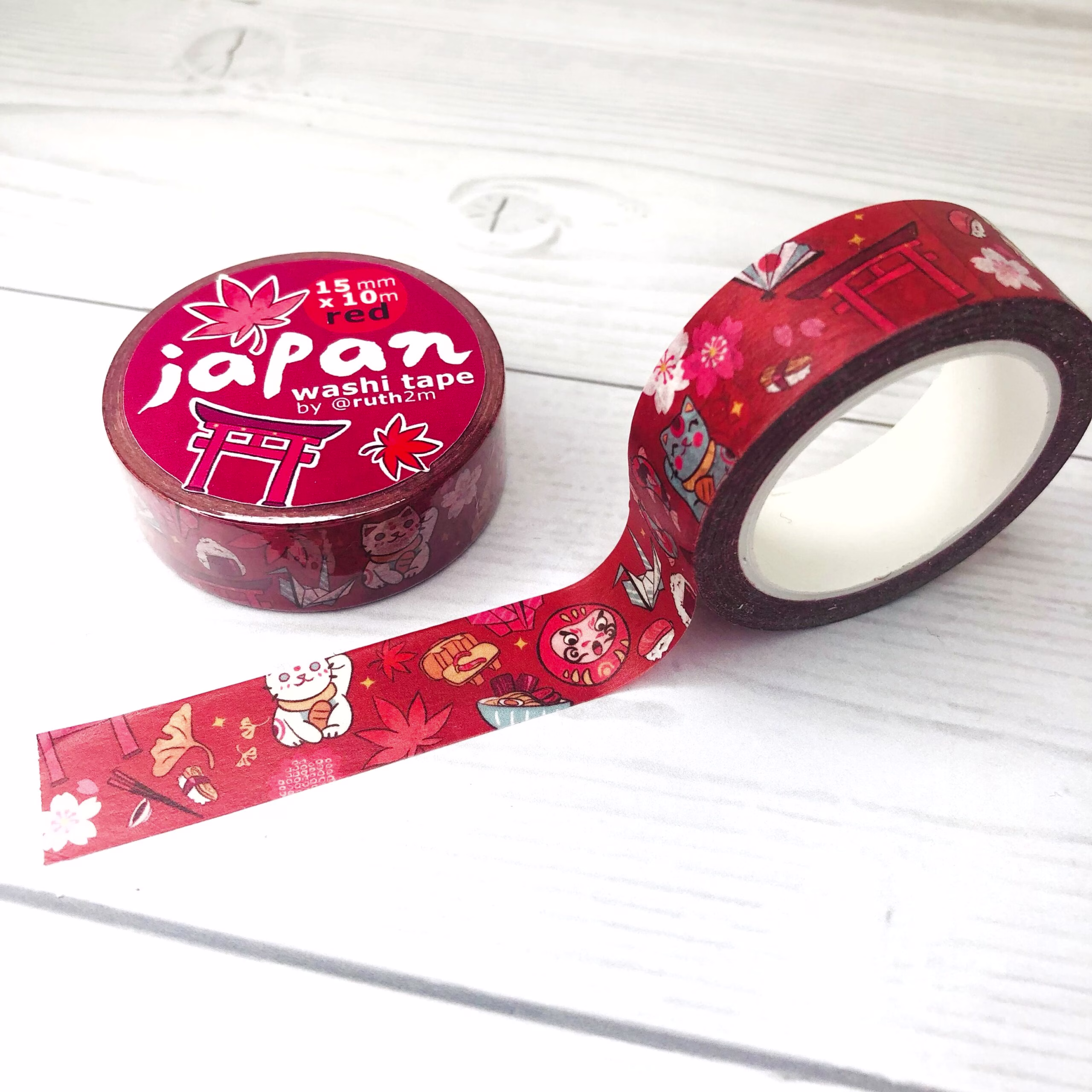 washi tape JAPANred