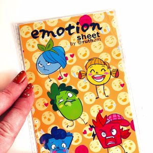 emotion STICKERsheet