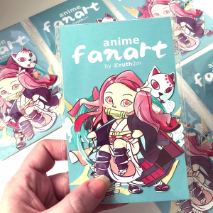 animeFANART stickers - KMT001