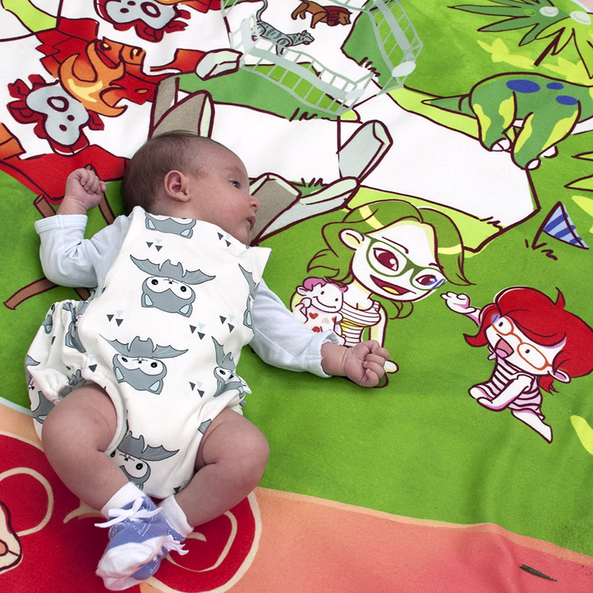 MANTAdePÍCNIC Dinos&Lions (personalizada)