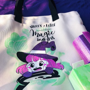 witchTOTEBAG - un halloween kawaii