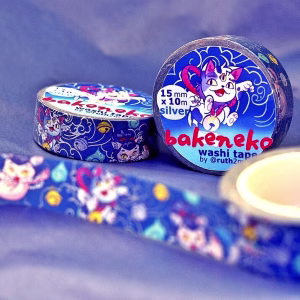 washi tape BAKENEKO